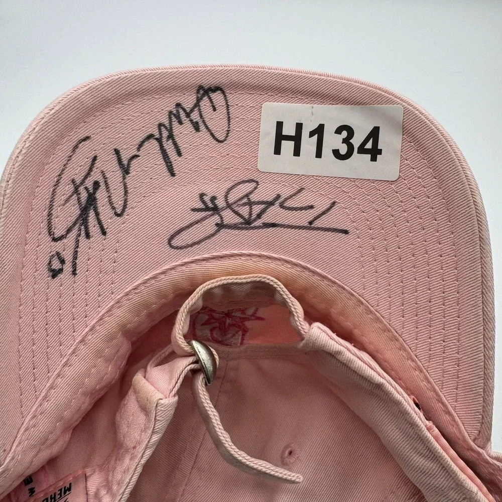 New Era Seattle Mariners Youth Hat Cap Pink‎ MLB Baseball Adjustable Signed
